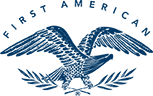 FirstAmerican-logo-96h A solid dark blue rectangle fills the entire image.